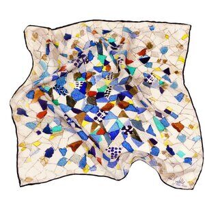 Silk Square spring "Ceramic burst"